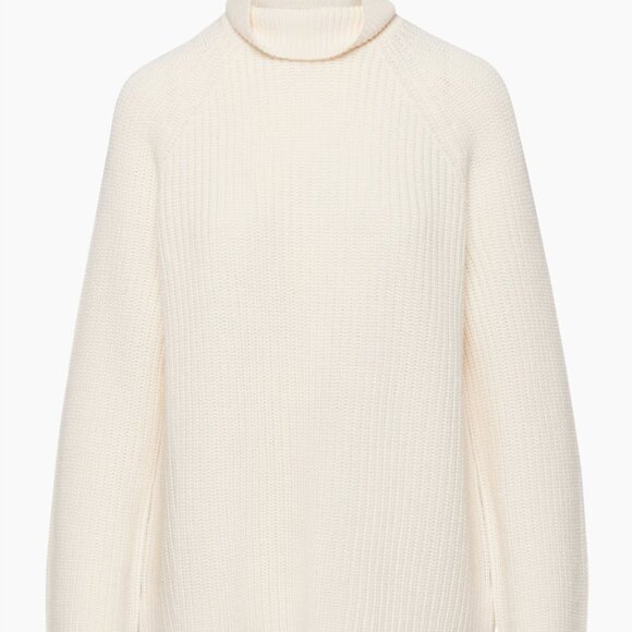 Aritzia - Wilfred - Ursa Turtleneck - Small - Light Birch - Picture 4 of 5